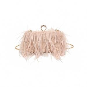 NEW MODA LUXE women's va-va-voom clutch in pink